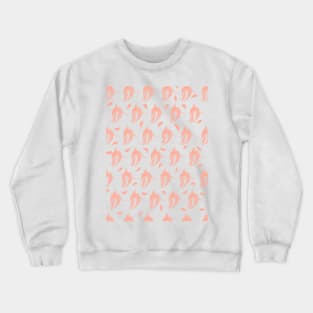 Pink Banana Pattern Crewneck Sweatshirt